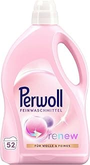 Wool & Fine Detergent (52 Loads), Mild Detergent Gently Cleans, Smooths & Renews Fibres & Prevents Pilling, with Triple Renew Technology