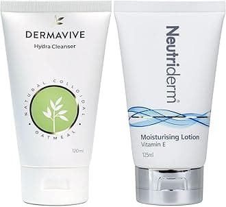 Pre-Makeup Bundle 1 – Dermavive Hydra Cleanser 120ml Moisturising Lotion 125ml