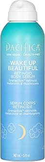 Pacifica Beauty, Wake Up Beautiful Body Serum, Plumps, Renew Elasticity, Hydrating, Petroleum-Free, Lightweight Body Moisturizer, Mushrooms, Melatonin, Night Serum, For Dryness & Fine Lines, Vegan