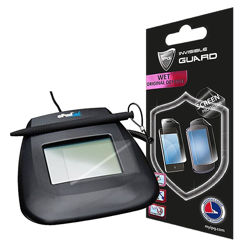 IPG for ePadLink ePad-Ink Screen Protector 3 Units Free Replacement Warranty Clear Bubble Free Screen Protection