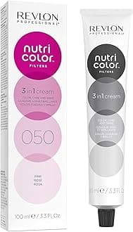 Revlon Professional Nutri Color Filters, Bright Semi-Permanent Direct Hair Dye, 050 Pink, 100 Ml