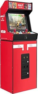 NEOGEO MVSX Arcade and Base with 50 Pre-Loaded SNK Retro Games, 17" Screen Home Entertainment Arcade