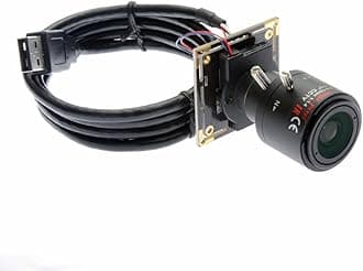 ELP 960P Low Illumination USB Camera Module with 2.8-12mm Varifocal Lens Mini 1.3megapixel Manual Zoom USB Camera for Computer UVC USB2.0 Embedded Video Webcam Board for Close-up Image