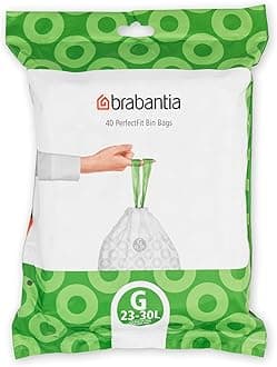 Brabantia 375668 Bin Liners Dispenser Pack, 23/30-Liter