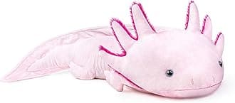ZHONGXIN MADE Simulation Axolotl Plush - Super Large 30Inch Pink Axolotl Stuffed Animal, Realistic Cute Pink Reptilian Toys Real Plushie Large Weighted, Unique Plush Gift Collection for Kids