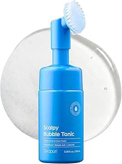 Seapuri Scalpy Bubble Tonic: Soothing Scalp Toner for Hair Retention & Less Shedding | Instant Cooling Relief for Oily Scalp & Itchy Redness | Salicylic Acid Detox for Dandruff & Buildup