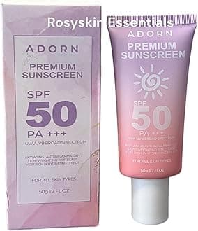 Adorn by. Calmskin Premium Sunscreen SPF50 PA+++ /1.7Fl. oz