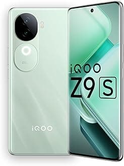 iQOO Z9s 5G (Onyx Green, 12GB RAM, 256GB Storage) | 120 Hz 3D Curved AMOLED Display | 5500 mAh Ultra-Thin Battery | Dimesity 7300 5G Processor | Sony IMX882 OIS Camera with Aura Light