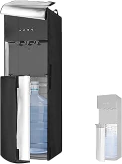 Water Dispenser Cover, Water Cooler Cover, Cover for 5 Gallon Hot, Cold and Cool Water Dispenser - 12.2x15.6x41.4 in (Only Cover)