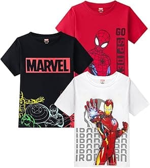 Kuchipoo © Marvel Boys Half Sleeves Regular Fit Cotton T-Shirt