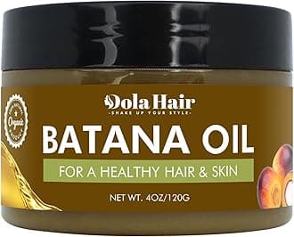 Pure Batana Butter Oil for Hair Growth, 100% Natural, Nourishes Damaged Hair, Prevents Loss & Conditions