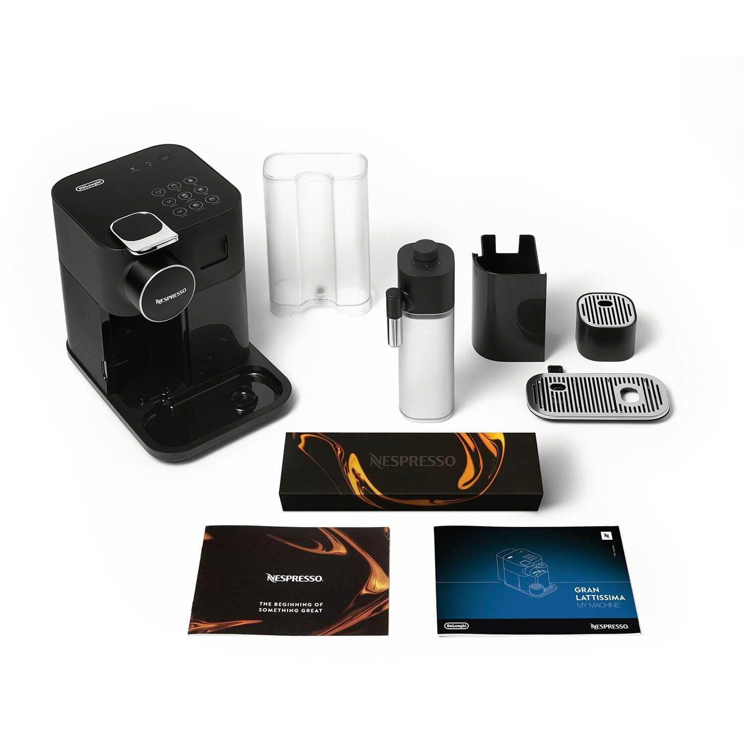 Gran Lattissima Original Espresso Machine with Milk Frother by De'Longhi, Sophisticated Black