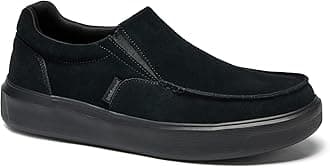 OrthoComfootOrthoComfoot Men's Orthopedic Slip-On Loafers Walking Shoes: Casual Arch Support Loafers for Plantar Fasciitis, Comfortable Orthotic Dress Shoes for Foot and Heel Pain Relief