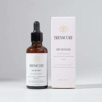 DHT BLOCKER Hair Growth Serum with 25+ Botanical Extracts, PROVEN hair loss Treatment, VISIBLE RESULTS in 90 Days, Non-Greasy Formula, Fuller & Thicker Hair, For Men & Women