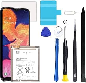 Galaxy A10e Battery,Upgraded Battery Replacement for Samsung Galaxy A10e A102U SM-A102U/A20e SM-A202F/DS/A20e Dual SIM SM-A202F,EB-BA202ABU with Professional Repair Tool Kits