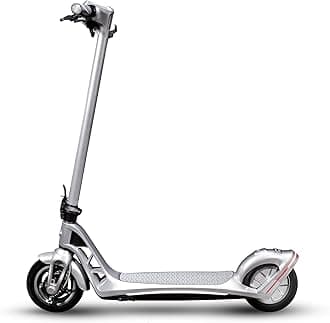 Bugatti - Electric Scooter - with LED Lights, Rear Brakes and Suspension, Turn Signal Support on Front & Back