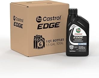 EDGE 0W-16 Advanced Full Synthetic Motor Oil, 1 Quart, Pack of 6
