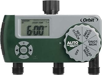 Orbit 2-Pack 56082 3-Outlet Hose Watering Timer