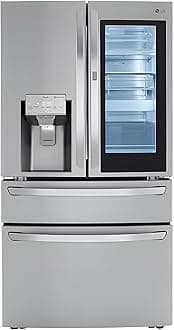 LRMVS3006S 30 CF 4-Door French Door InstaView DID Craft Ice ThinQ Full Convert