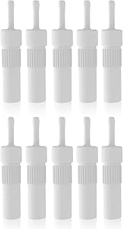 Gas Relief for Infants – 10 Count Soft Silicone Baby Gas and Colic Reliever – Instant Natural Constipation Relief for Newborns – Hollow Gas Passer Tube with Safety Stopper – BPA Free & Latex Free