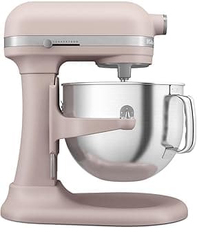 KitchenAid 7 Quart Bowl-Lift Stand Mixer, KSM70SKXX, Feather Pink