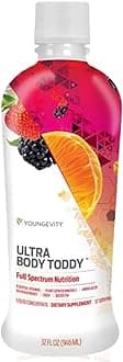 Ultra Body Toddy™ - 100+ Nutrient Mega Multi-Vitamin Mineral Supplement for Men and Women - Enhanced Absorption - Phytonutrients - Amino Acids (32 Fl Oz, Pack of 2)