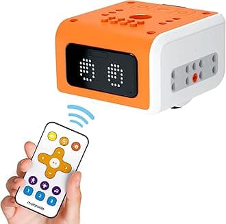 Matatalab VinciBot Coding Robot for Kids 8-12, STEM Educational Toy, Scratch & Python Programming Robot with Remote Controller, AI Smart Robot Gift for Boys & Girls, Ages 8+, Orange