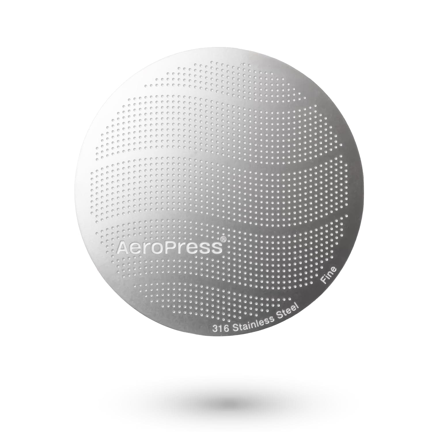 Stainless Steel Reusable Filter - Metal Coffee Filter for AeroPress Standard Coffee Makers, 1 Pack, 1 Filter