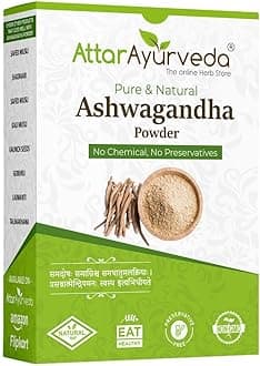 Attar Ayurveda Ashwagandha powder (250g) | Withania Somnifera | Helps fight anxiety and Stress and Improving vigor and vitality