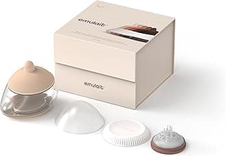 Emulait Anatomy Bottle Breast Shaped Baby Bottle - Fair - Shape 2-Responsive Flow Valve