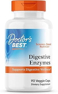 Digestive Enzymes Non-GMO Vegetarian Gluten Free, 90 Veggie Caps