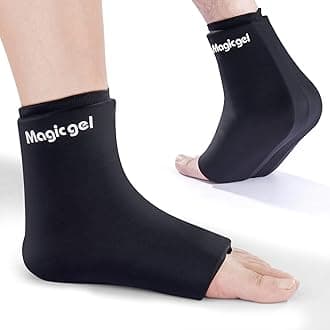Magic Gel - Foot and Ankle Ice Pack with Sock - Gel Pack for Compression and Cold Therapy - Reduces Swelling and Inflammation