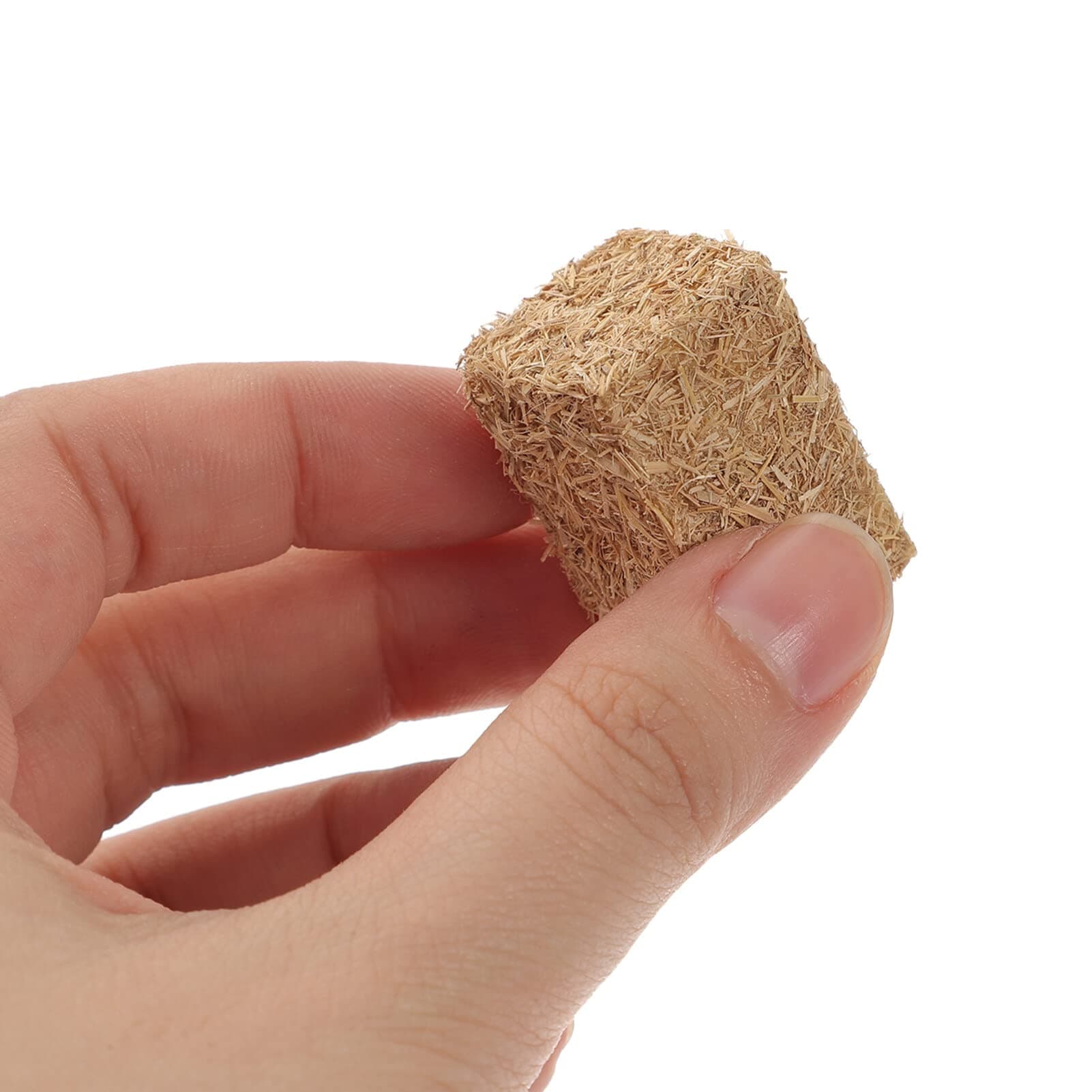 JOINPAYA 4pcs Small hay Bales: Mini Haystack Model Realistic Light Brown Decorative Hay Bales for Dollhouse Accesories Decoration Craft Farm Fall