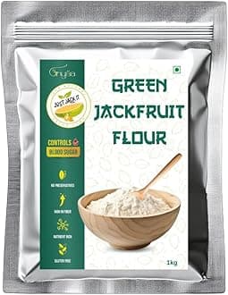 Just Jack It Green Jackfruit Flour | Controls Blood Sugar | Gluten Free 1kg Pack