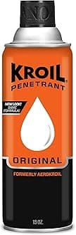 Kroil Aerokroil Penetrant - Rust Penetrating Lubricant - Corrosion Inhibitor Oil for Chains, Hinges & Stuck Metal Parts - Home & Industrial Use - Aerosol - 13 oz - 1 Pack (KS132)