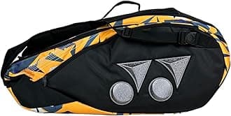 YONEXBadminton Champion Racquet Bag 22926T BT6-SR|6 Zipper Compartment for Saparate Storage of 9 Rackets,Shoes and Clothes|High Density EVA |Anti-Theft Zipper Locking System|Hand-Carry