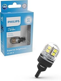 PHILIPS Ultinon Pro7000 LED car signaling bulb (W16W white), 12V/24V