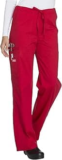 Men & Women Scrubs Pant Workwear Core Stretch Drawstring Cargo 4043