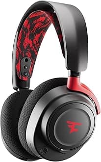 SteelSeries Arctis Nova 7 FaZe Clan Edition Multi-Platform Premium Wireless Gaming Headset — Limited Edition — Dual Wireless 2.4 GHz & Bluetooth 38 HR Fast Charge Battery – PC, PS, Mac, Mobile, Switch