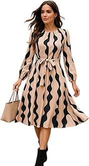 Leriya Fashion Women's Lf-wd1194 Fit and Flare