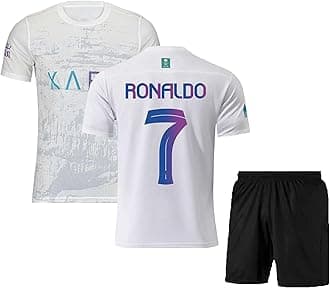 Ronald 7 Football Jersey Home Away Kit Boys (Kid's, Boy's& Men)