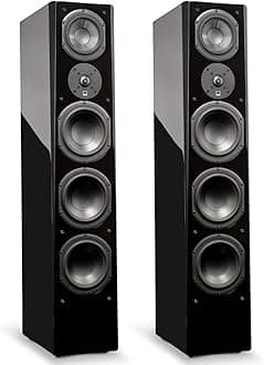 Prime Pinnacle Floorstanding Speakers - Pair (Piano Gloss)