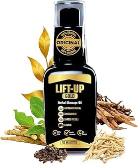 Lift UP Gold Lift-Up Upgrade Massage Oil for Men 100% Pure and Natural - 1 Ml (50Ml)