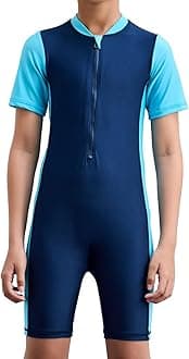 BoldfitSwimming Cosume for Kids Dress One Piece Costume for Boys Full Length Swim Suit for Boys, Diving Kids Quick Dry Body Suit