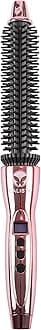 Perfecter Pro Heated Round Brush - Thermal, Hot Styling Brush, For Women, 0.75 Inch, Rose Gold, Adjustable Temp & Dual Voltage