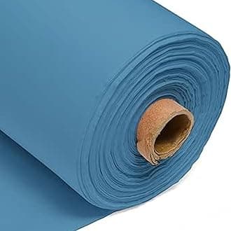 Cyan 100% Cotton Plain Fabric – 60 Inch 150cm Wide 150GSM Material - Sewing, Dressmaking, Quilting, Curtain Linings, Pillowcases & Totes by Discount Fabrics LTD - 10Metre