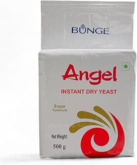 EXCEL ENTERPRISES Angel Instant Dry Yeast, Active Dry Yeast Powder for Baking, Bread making, and Pizza, 500g