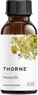 Vitamin K2 - Concentrated Vitamin K2 (as MK-4) Liquid Supplement - Supports Bone, Heart & and Blood Vessel Health* - Third-Party Certified - Gluten, Dairy & Soy-Free - 1 Fl Oz