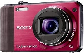Sony Cyber-Shot DSC-HX7V 16.2 MP Exmor R CMOS Digital Still Camera with 10x Wide-Angle Optical Zoom G Lens, 3D Sweep Panorama, and Full 1080/60i HD Video (Red)