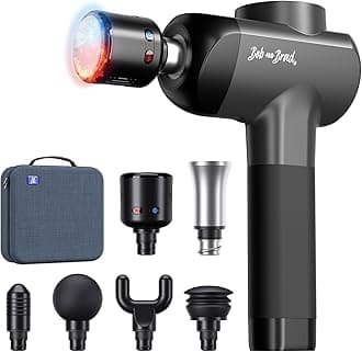 BOB AND BRAD Massage Gun with Heat Cold Thrapy, X6 Pro Max Massage Gun Deep Tissue with Metal Massage Head, H held Muscle Massager for Shoulder Back Body Massage Relax Fitness Recovery